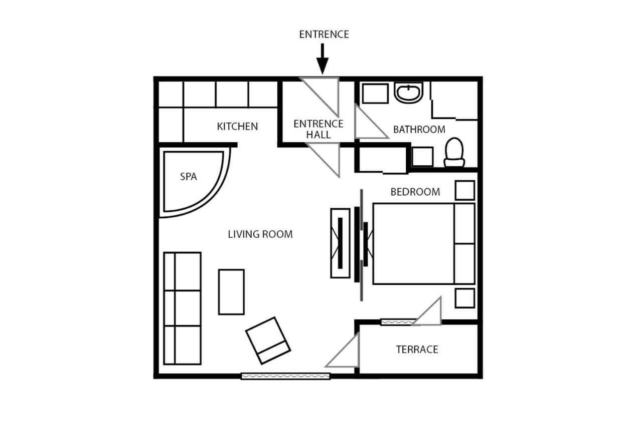 Central Spa Galaxy Apartment 贝尔格莱德 外观 照片